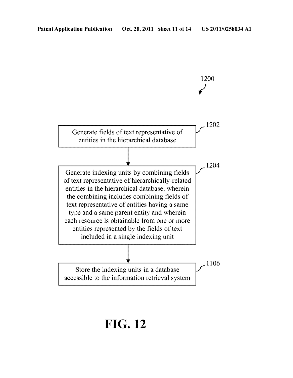 HIERARCHICALLY-STRUCTURED INDEXING AND RETRIEVAL - diagram, schematic, and image 12