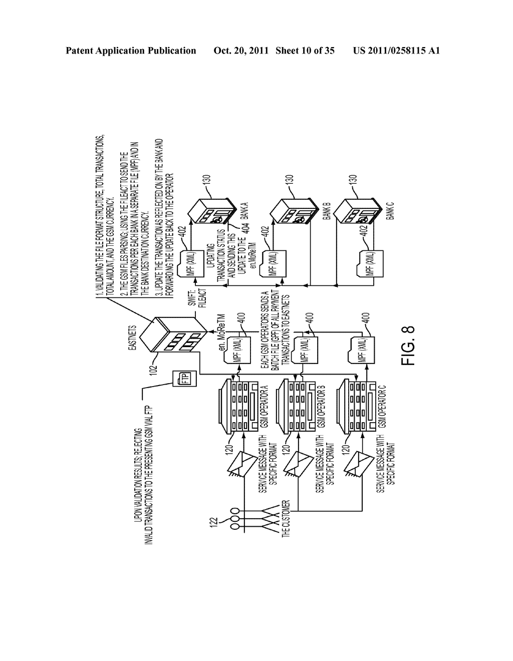 MOBILE REMITTANCE COMPUTER SYSTEM AND METHOD - diagram, schematic, and image 11