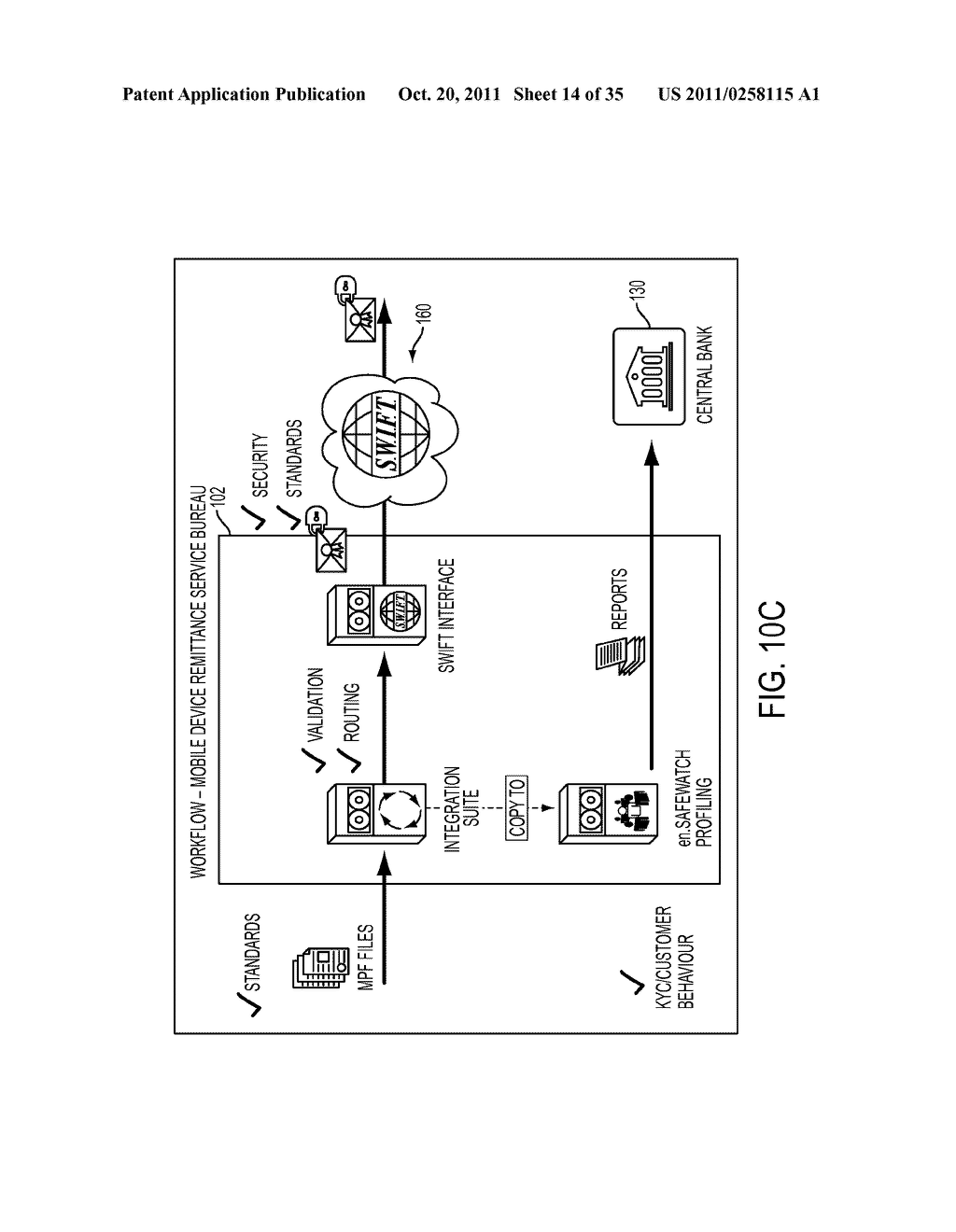 MOBILE REMITTANCE COMPUTER SYSTEM AND METHOD - diagram, schematic, and image 15