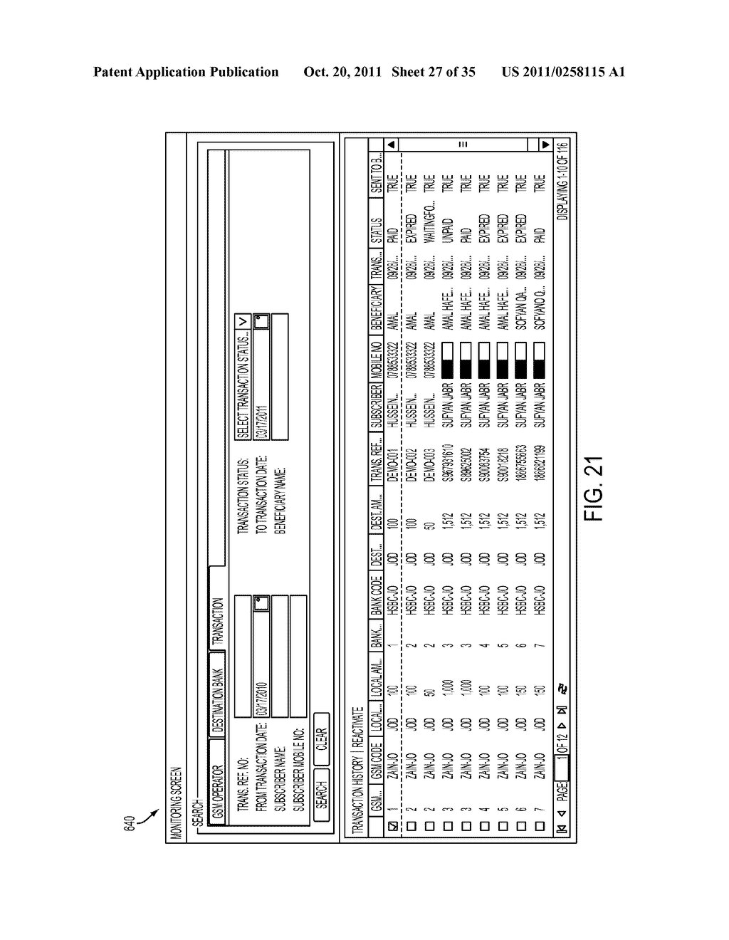 MOBILE REMITTANCE COMPUTER SYSTEM AND METHOD - diagram, schematic, and image 28