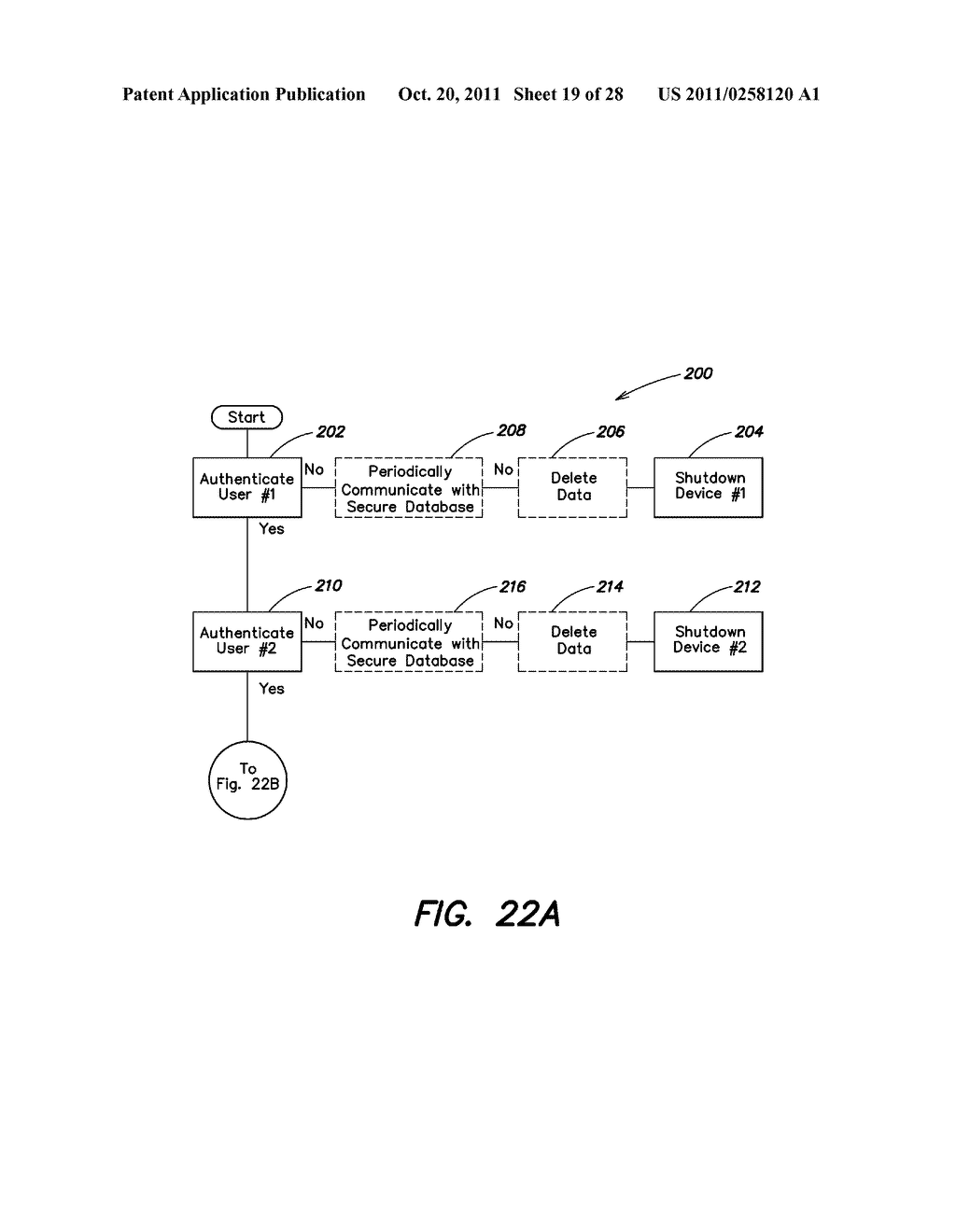 METHOD AND APPARATUS FOR SECURE ACCESS, PAYMENT AND IDENTIFICATION - diagram, schematic, and image 20