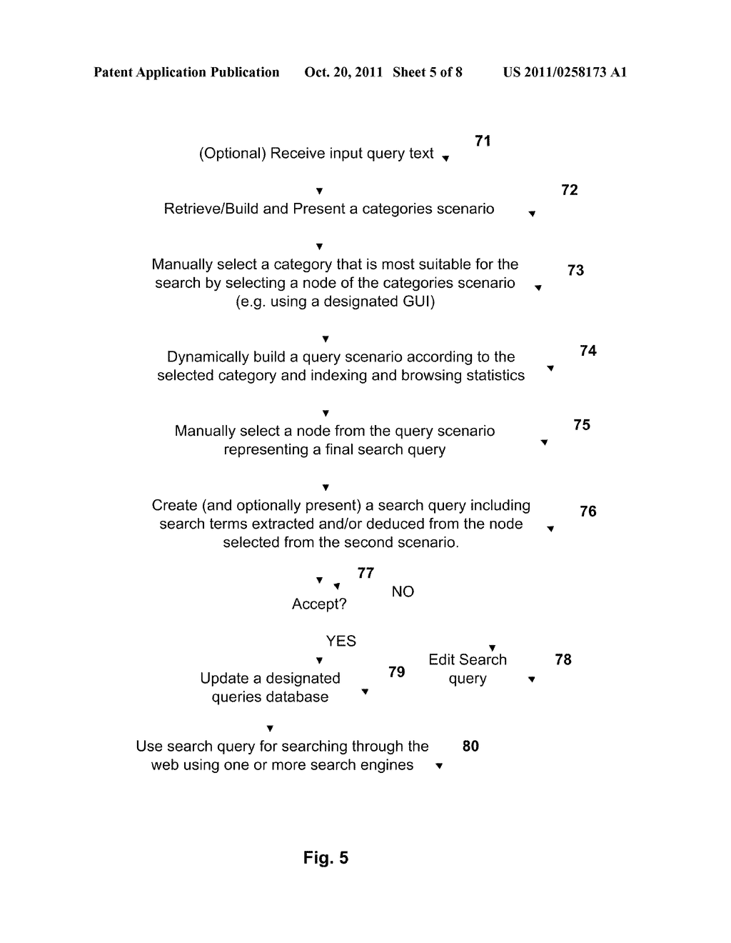 EXPANSION OF SEARCH QUERIES USING INFORMATION CATEGORIZATION - diagram, schematic, and image 06