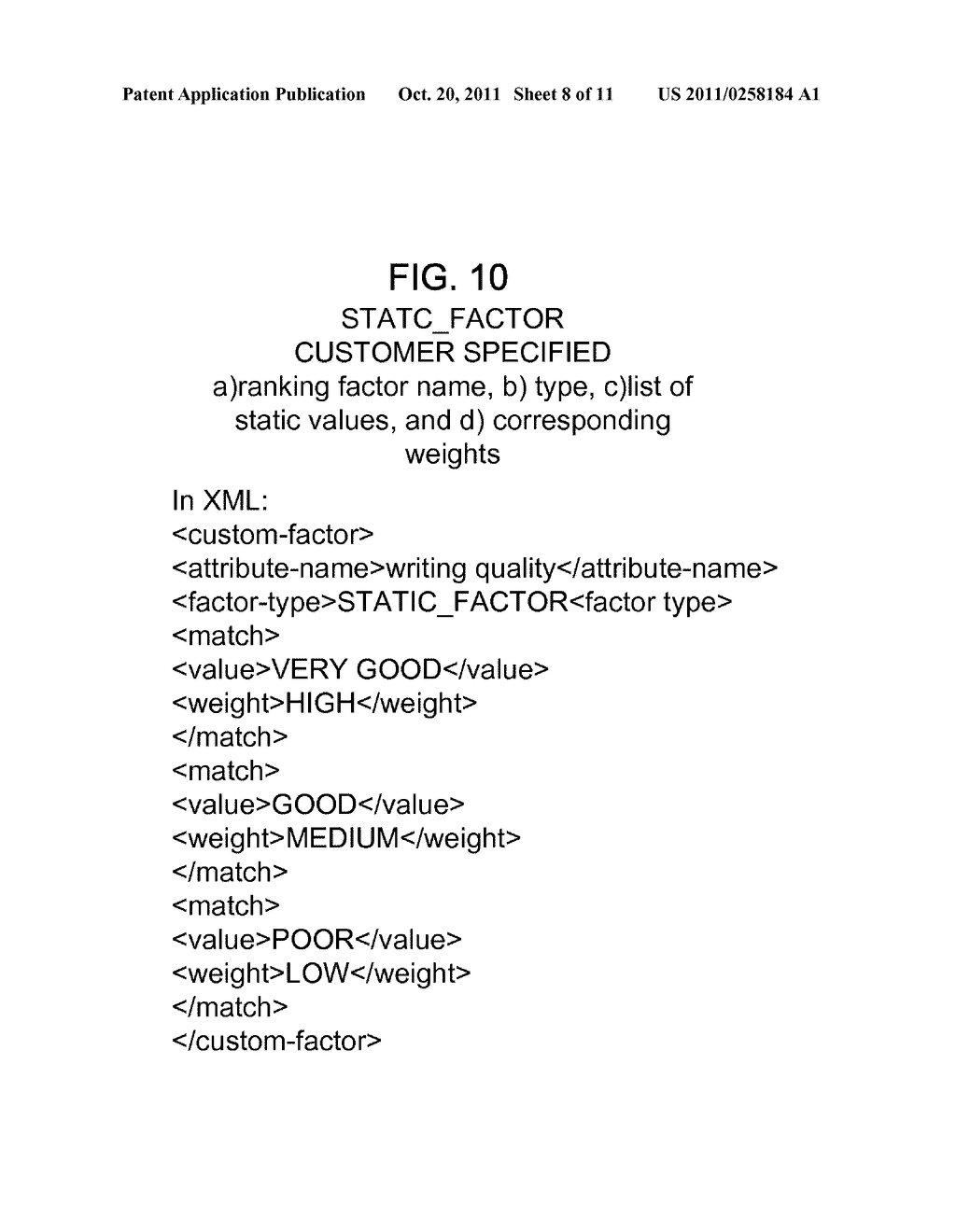 CHANGING RANKING ALGORITHMS BASED ON CUSTOMER SETTINGS - diagram, schematic, and image 09