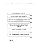 SYSTEM AND METHOD FOR SYNCHRONOUS MATCHING OF MEDIA SAMPLES WITH BROADCAST     MEDIA STREAMS diagram and image