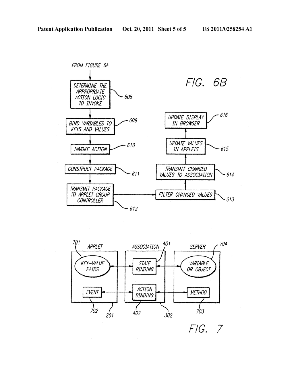 METHOD AND APPARATUS FOR UPDATING AND SYNCHRONIZING INFORMATION BETWEEN A     CLIENT AND A SERVER - diagram, schematic, and image 06