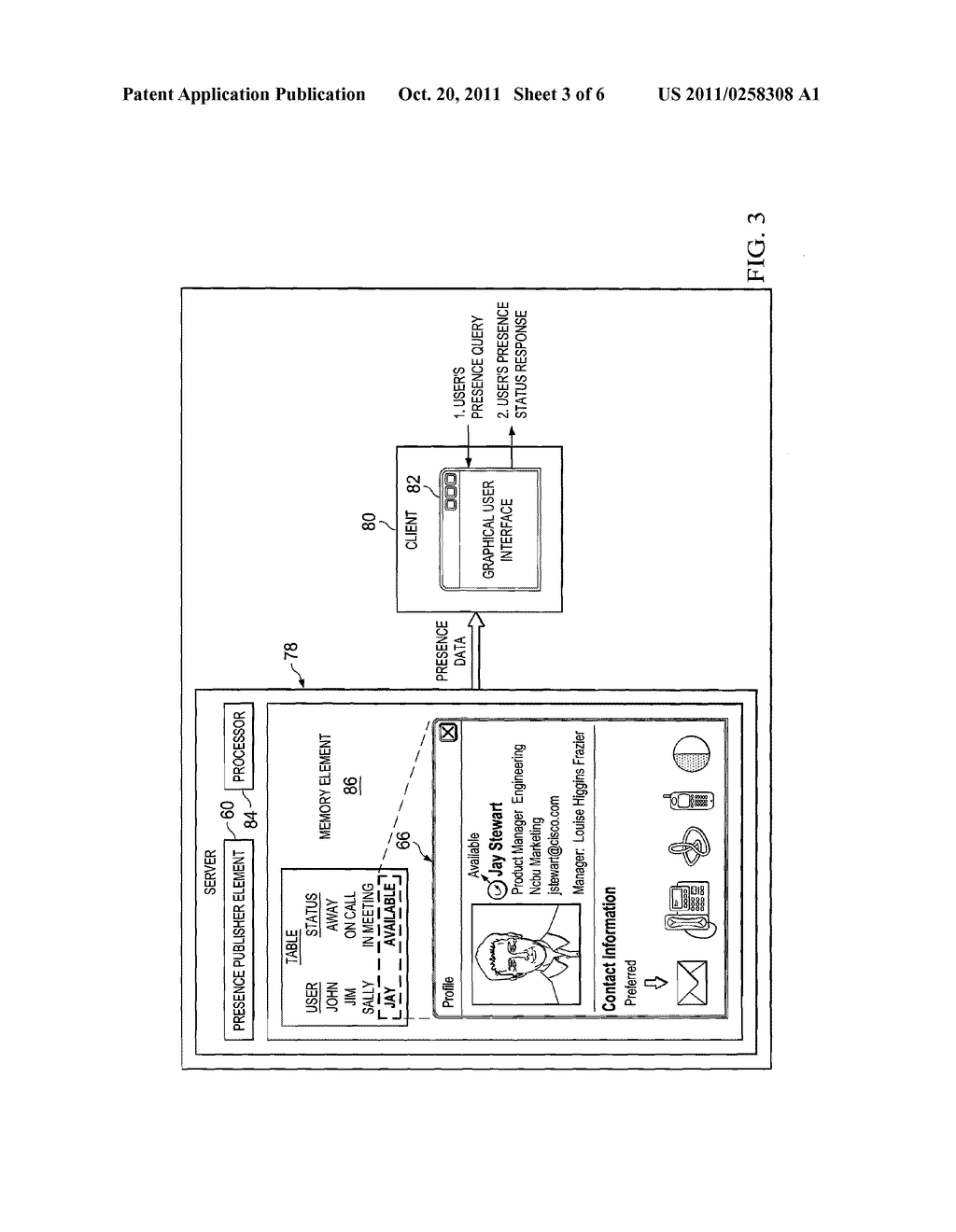 SYSTEM AND METHOD FOR DEDUCING PRESENCE STATUS FROM NETWORK DATA - diagram, schematic, and image 04