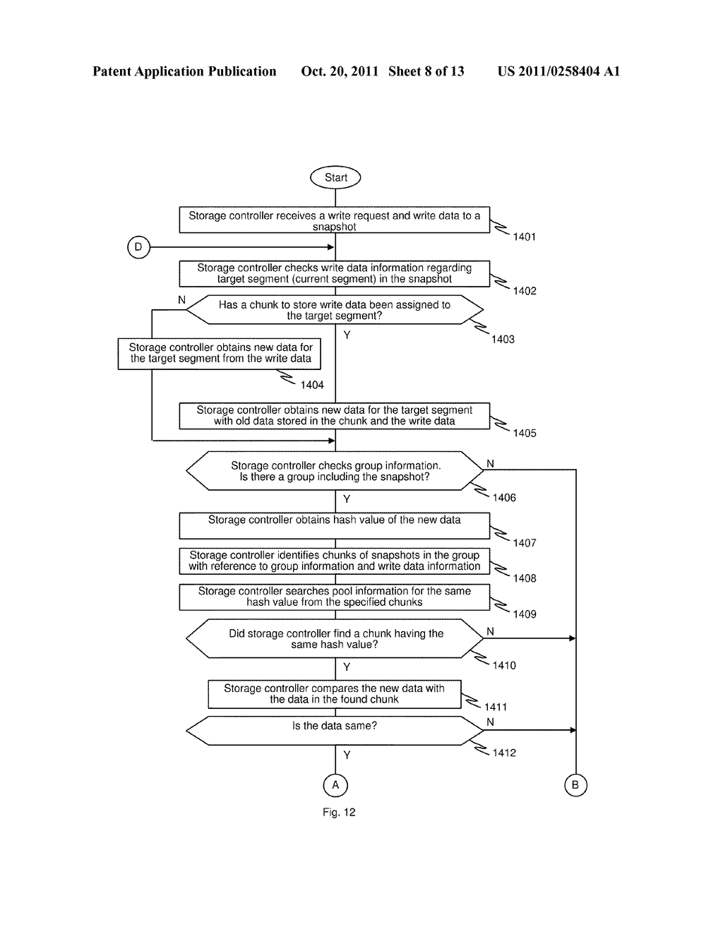 METHOD AND APPARATUS TO MANAGE GROUPS FOR DEDUPLICATION - diagram, schematic, and image 09