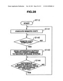 CREATING A SNAPSHOT BASED ON A MARKER TRANSFERRED FROM A FIRST STORAGE     SYSTEM TO A SECOND STORAGE SYSTEM diagram and image