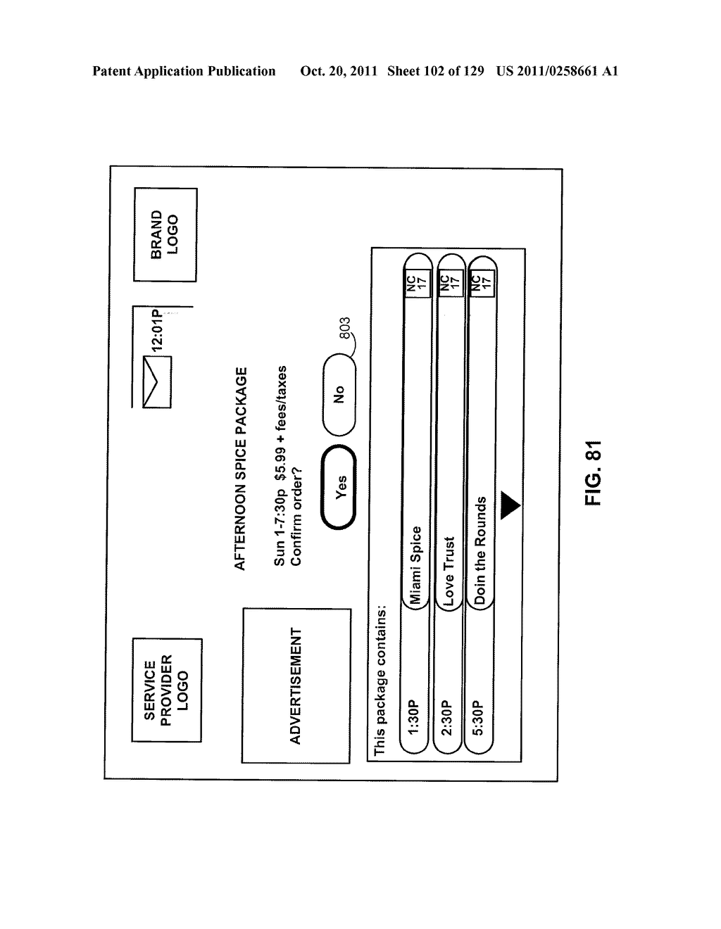 INTERACTIVE PROGRAM GUIDE SYSTEM AND METHOD - diagram, schematic, and image 103