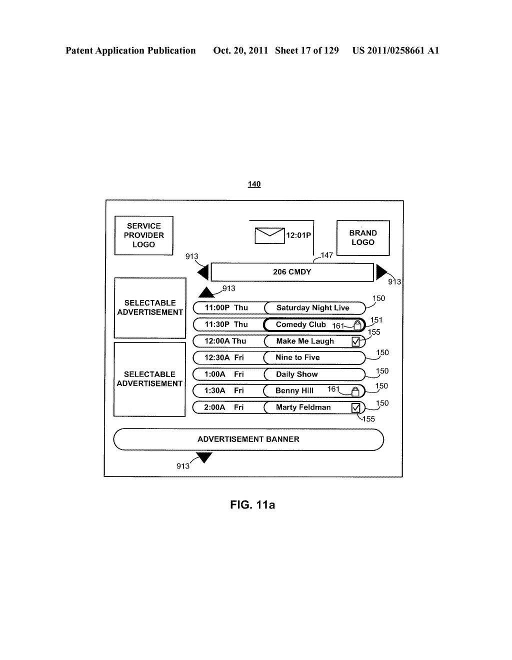 INTERACTIVE PROGRAM GUIDE SYSTEM AND METHOD - diagram, schematic, and image 18