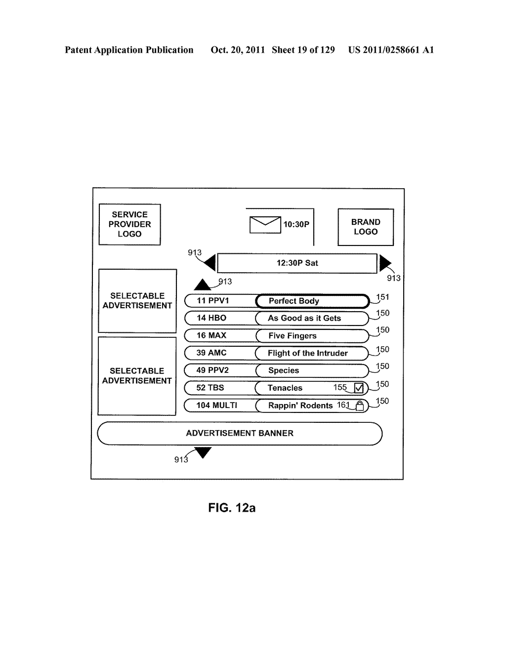 INTERACTIVE PROGRAM GUIDE SYSTEM AND METHOD - diagram, schematic, and image 20