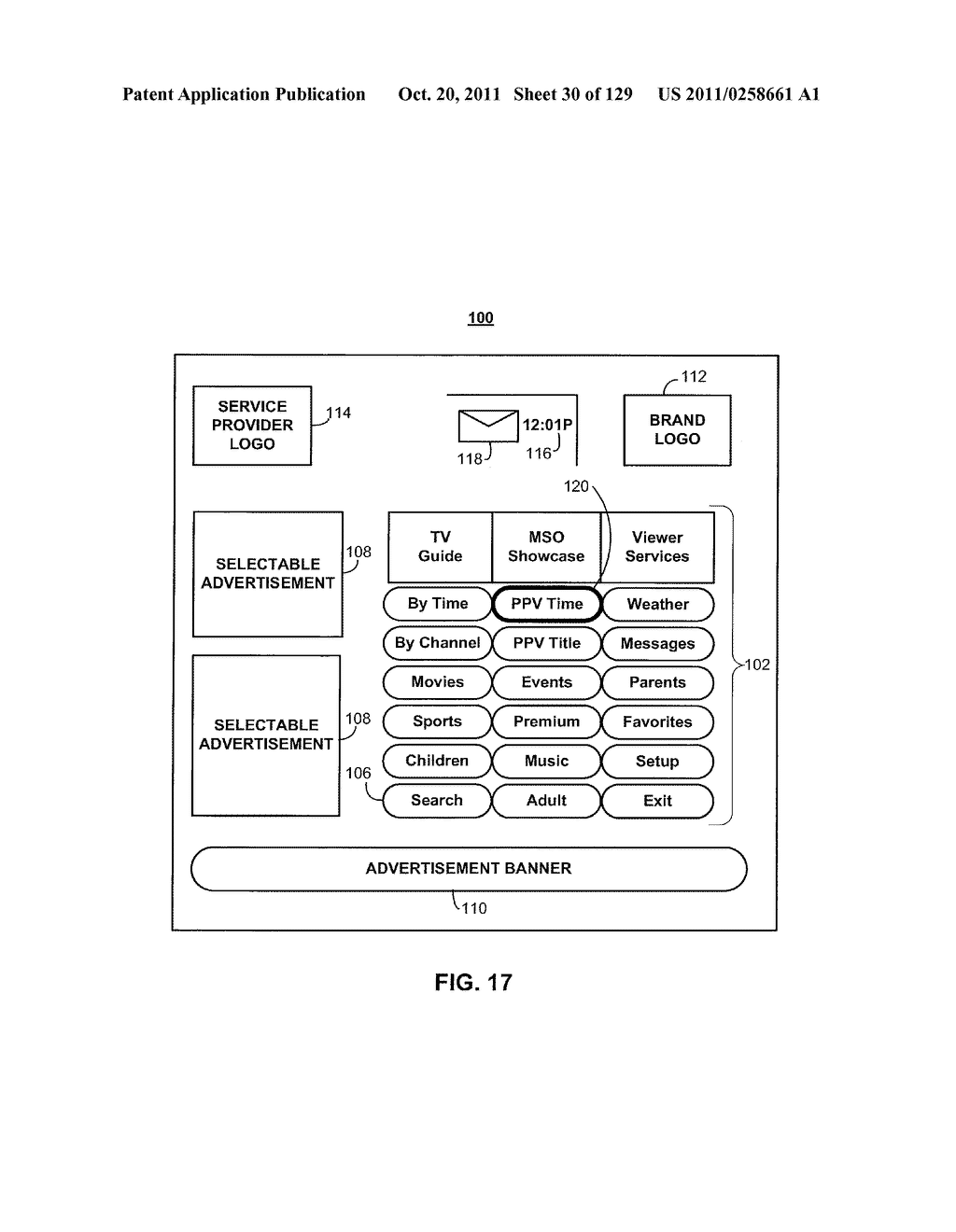 INTERACTIVE PROGRAM GUIDE SYSTEM AND METHOD - diagram, schematic, and image 31