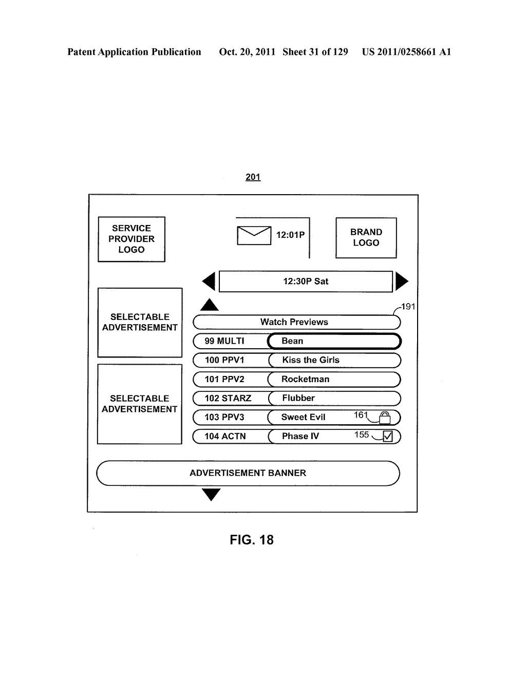 INTERACTIVE PROGRAM GUIDE SYSTEM AND METHOD - diagram, schematic, and image 32