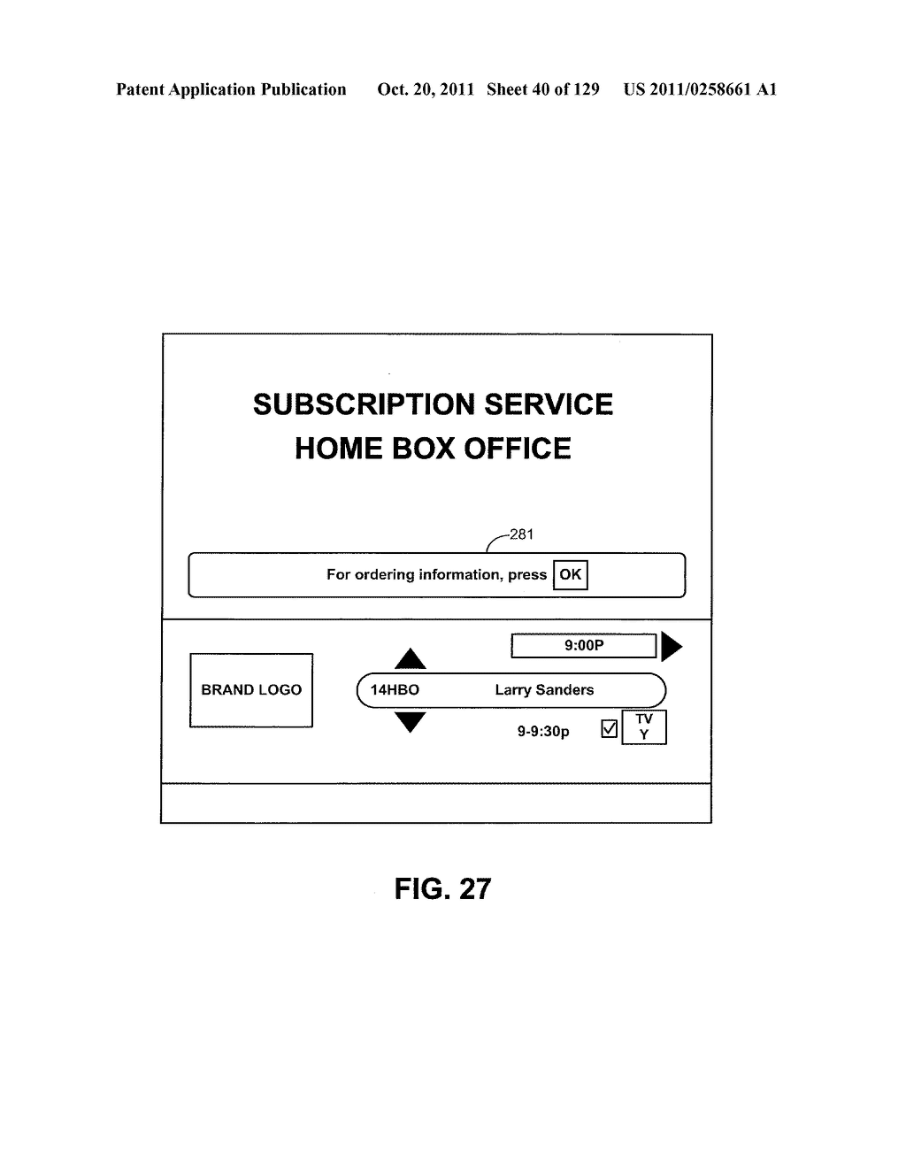 INTERACTIVE PROGRAM GUIDE SYSTEM AND METHOD - diagram, schematic, and image 41