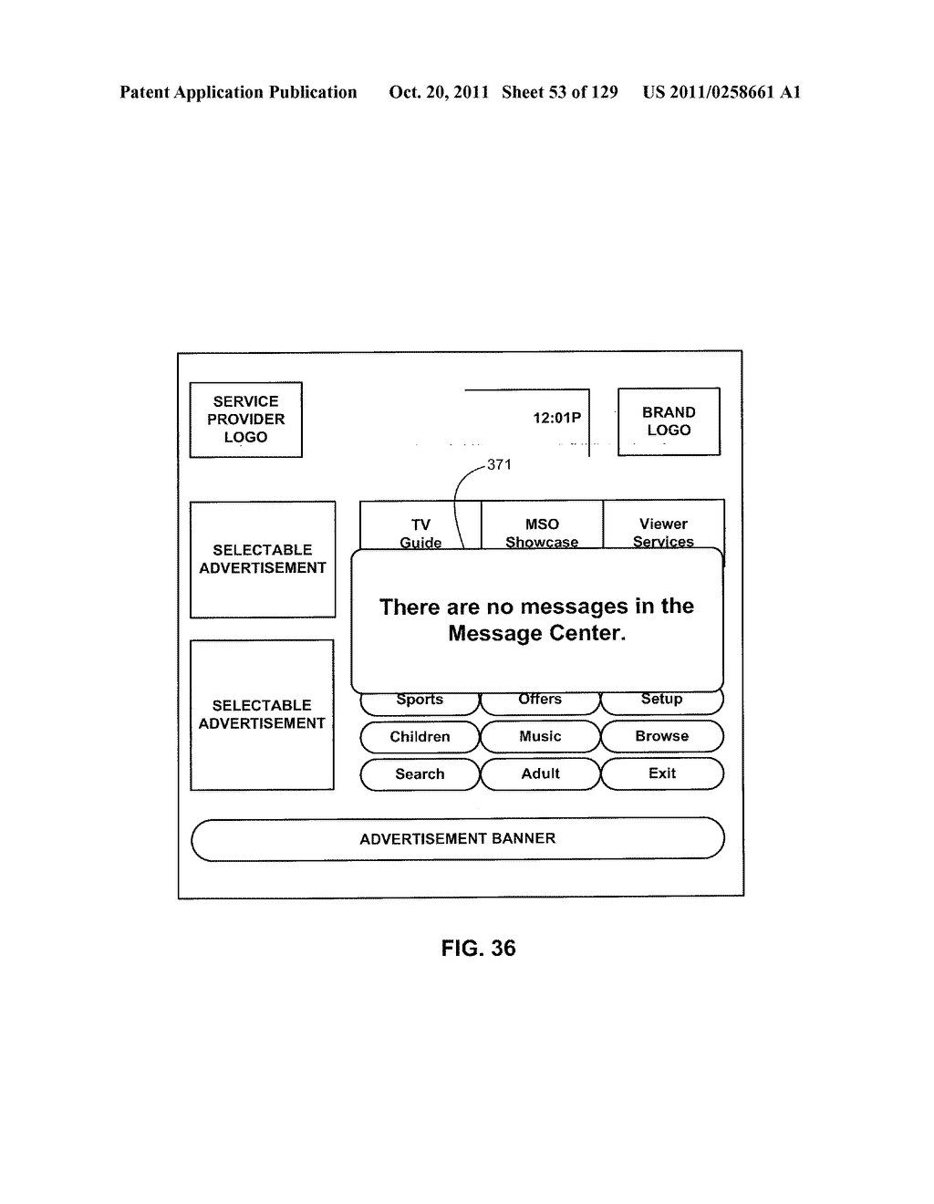 INTERACTIVE PROGRAM GUIDE SYSTEM AND METHOD - diagram, schematic, and image 54