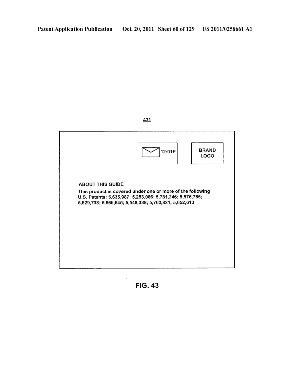 INTERACTIVE PROGRAM GUIDE SYSTEM AND METHOD - diagram, schematic, and image 61