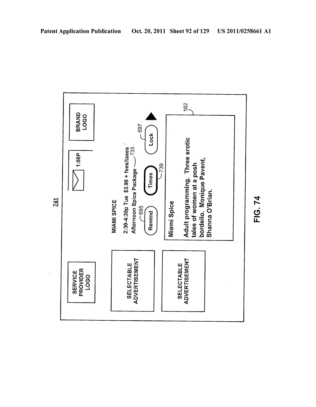 INTERACTIVE PROGRAM GUIDE SYSTEM AND METHOD - diagram, schematic, and image 93