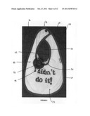 PACIFIER-BEARING-BIB diagram and image