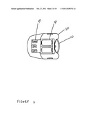 PRESSURE ACTIVATED LIGHTED GLOVE diagram and image