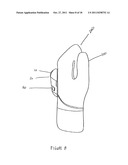 PRESSURE ACTIVATED LIGHTED GLOVE diagram and image