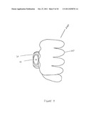 PRESSURE ACTIVATED LIGHTED GLOVE diagram and image