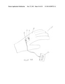 PRESSURE ACTIVATED LIGHTED GLOVE diagram and image