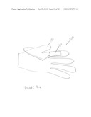 PRESSURE ACTIVATED LIGHTED GLOVE diagram and image