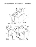 Portable folding potty seat assembly diagram and image