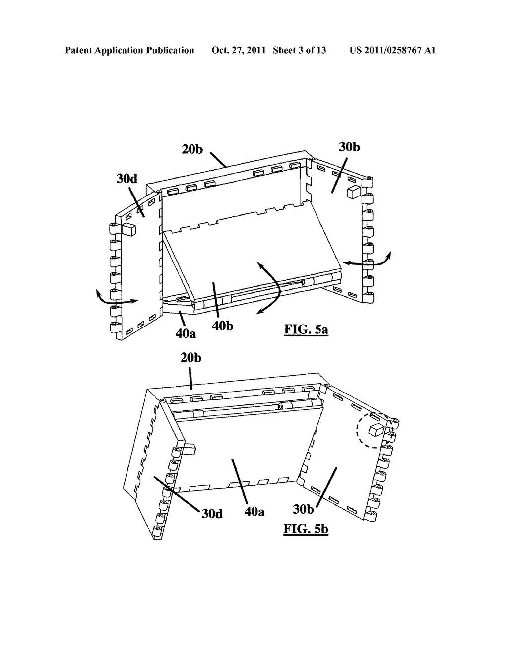 Portable folding potty seat assembly - diagram, schematic, and image 04