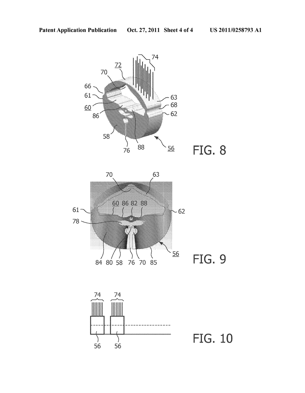 POWER DENTAL CLEANING APPLIANCE WITH ACTUATOR SYSTEM FOR PRODUCING A SHORT     BRISTLE STROKE - diagram, schematic, and image 05