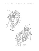 Painting implement cleaning and support apparatus diagram and image