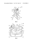 Painting implement cleaning and support apparatus diagram and image