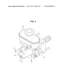 BRAKE ACTUATOR UNIT diagram and image