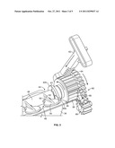 ICE MAKER WITH ROTATING ICE MOLD AND COUNTER-ROTATING EJECTION ASSEMBLY diagram and image