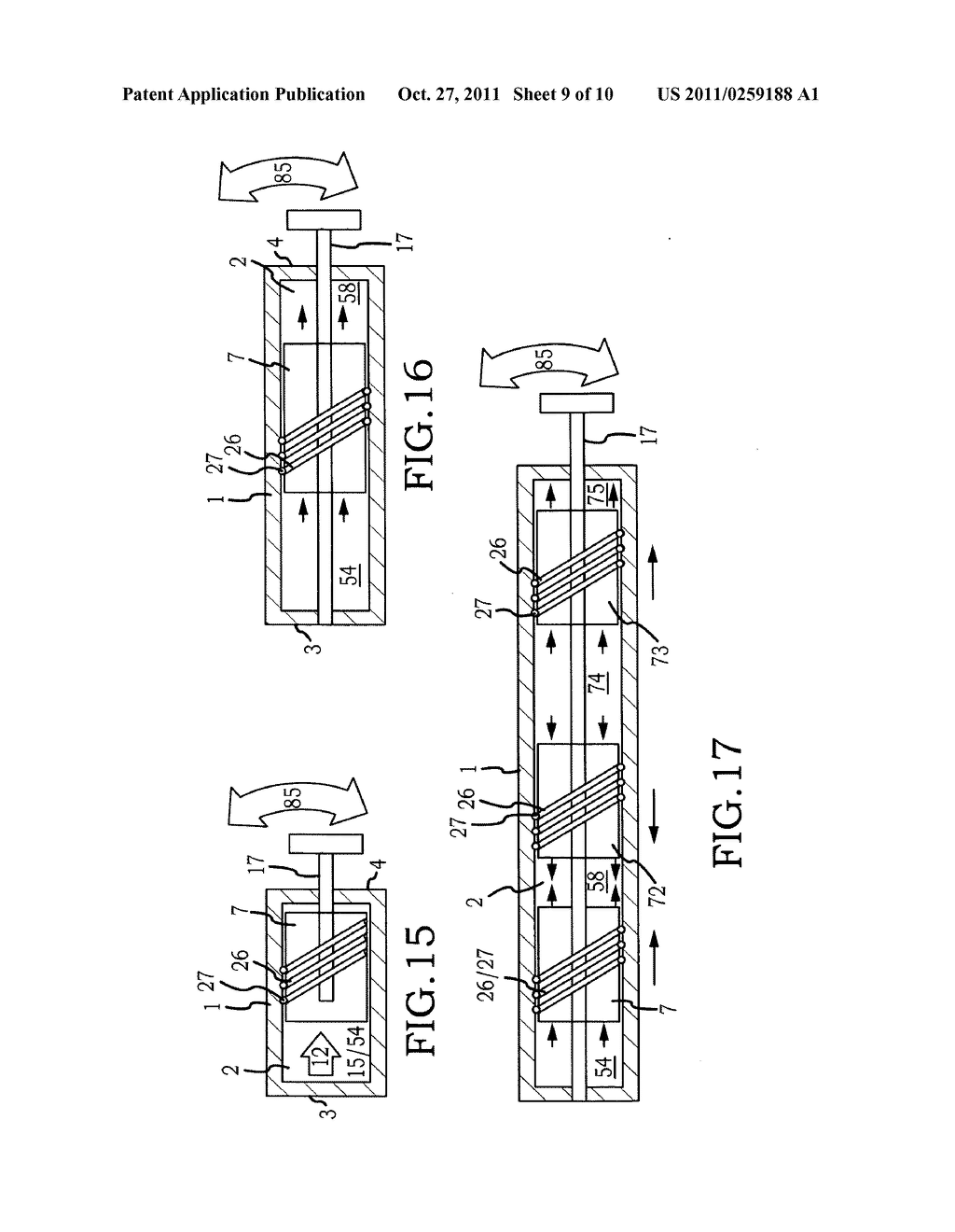 Axially rotating free piston - diagram, schematic, and image 10