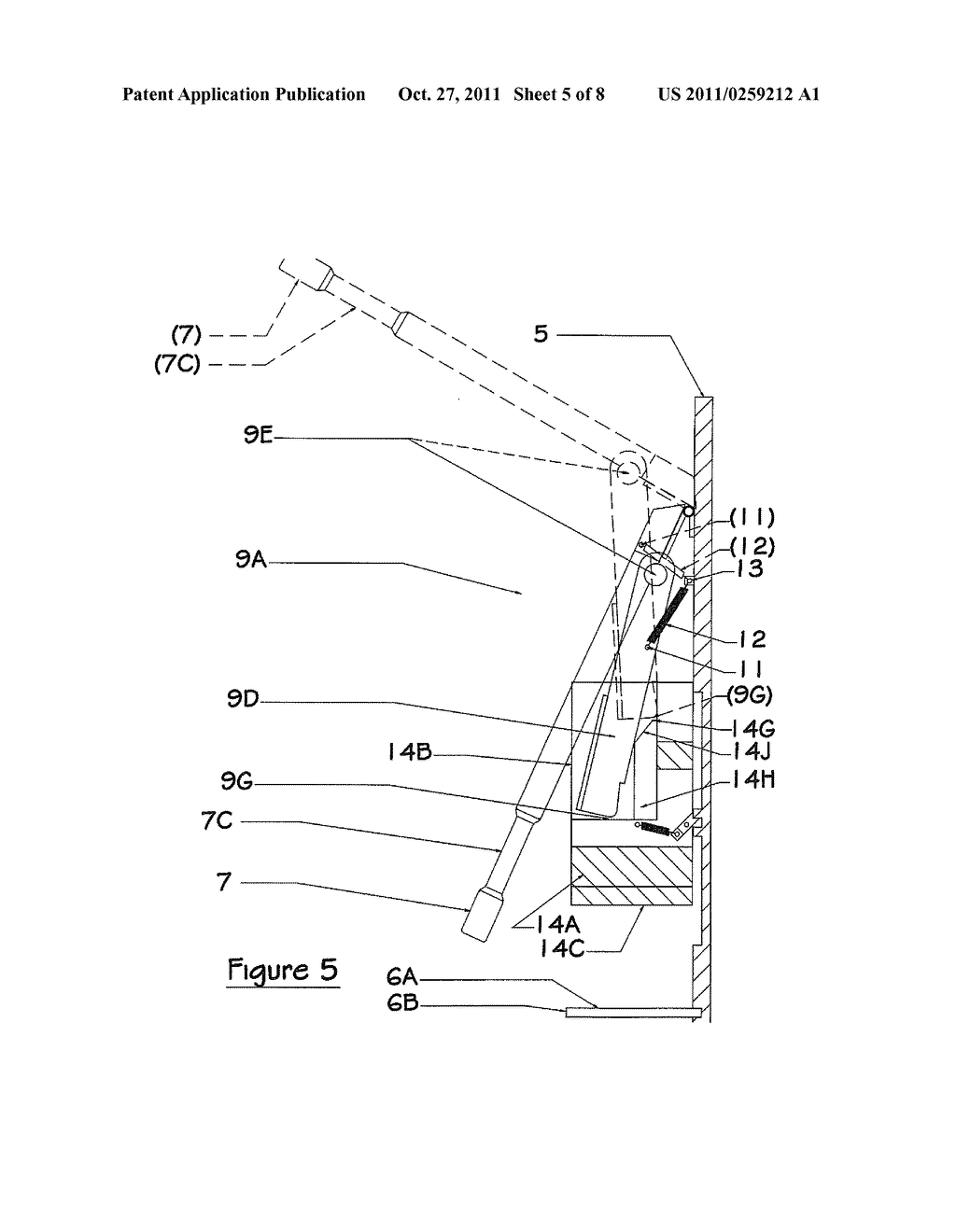 DEVICE FOR COMPRESSING RECYCLABLE MATERIALS - diagram, schematic, and image 06