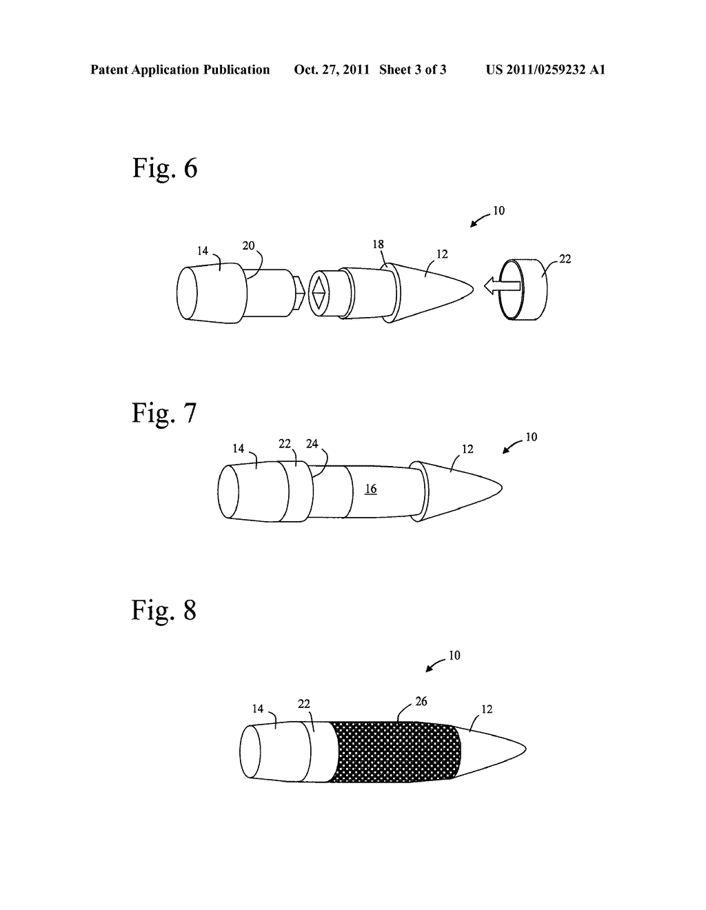 Thermoset Polymer Guide Band for Projectiles - diagram, schematic, and image 04