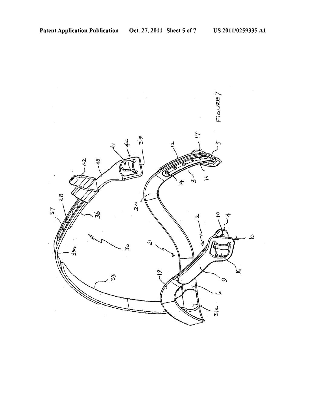 Headgear Support for Respirator Mask - diagram, schematic, and image 06