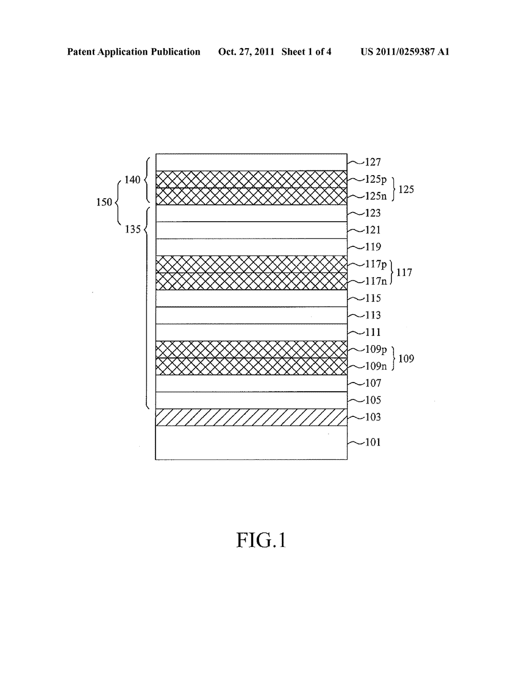 MULTI-JUNCTION SOLAR CELL STRUCTURE - diagram, schematic, and image 02