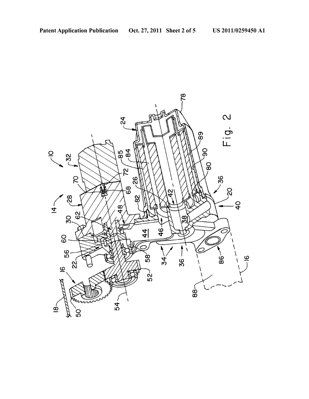 TRANSMISSION FOR A WORK MACHINE WITH ATTACHED HYDRAULIC FLUID PUMP - diagram, schematic, and image 03