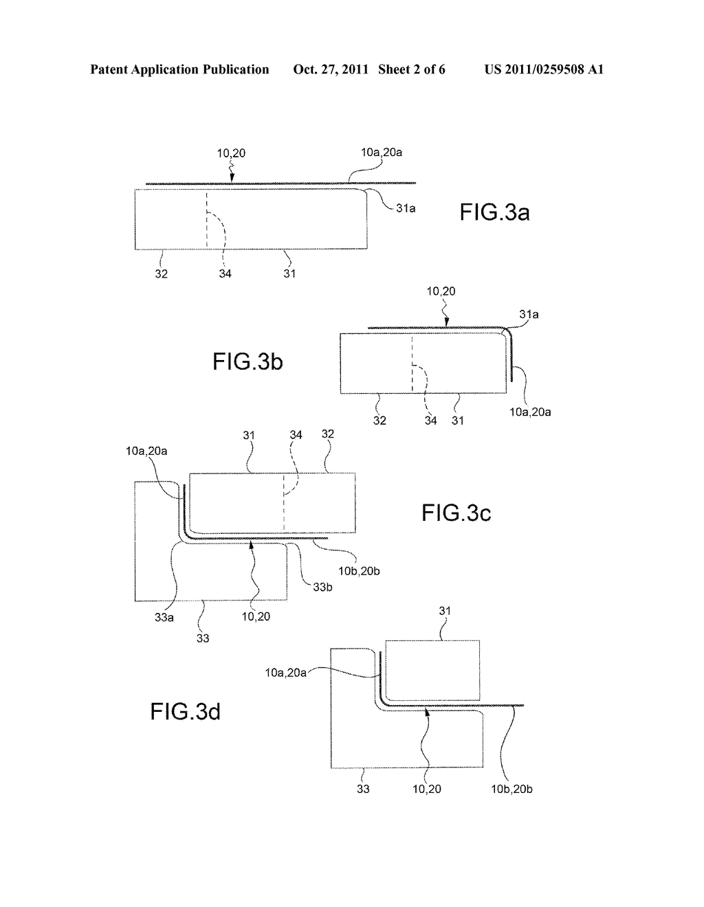  METHOD OF MANUFCTURING A CURVED STRUCTURAL ELEMENT MADE OF COMPOSITE     MATERIAL AND HAVING A COMPLEX, OPEN CROSS-SECTION - diagram, schematic, and image 03