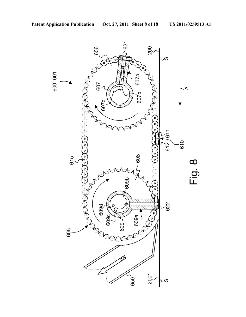 Method and Installation for Applying Foil Material onto Successive Sheets - diagram, schematic, and image 09