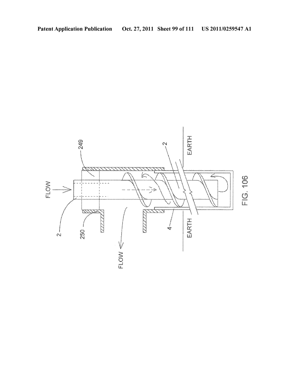 BUILDING STRUCTURES EMPLOYING COAXIAL-FLOW HEAT TRANSFER STRUCTURES FOR     THERMAL REGULATION - diagram, schematic, and image 100