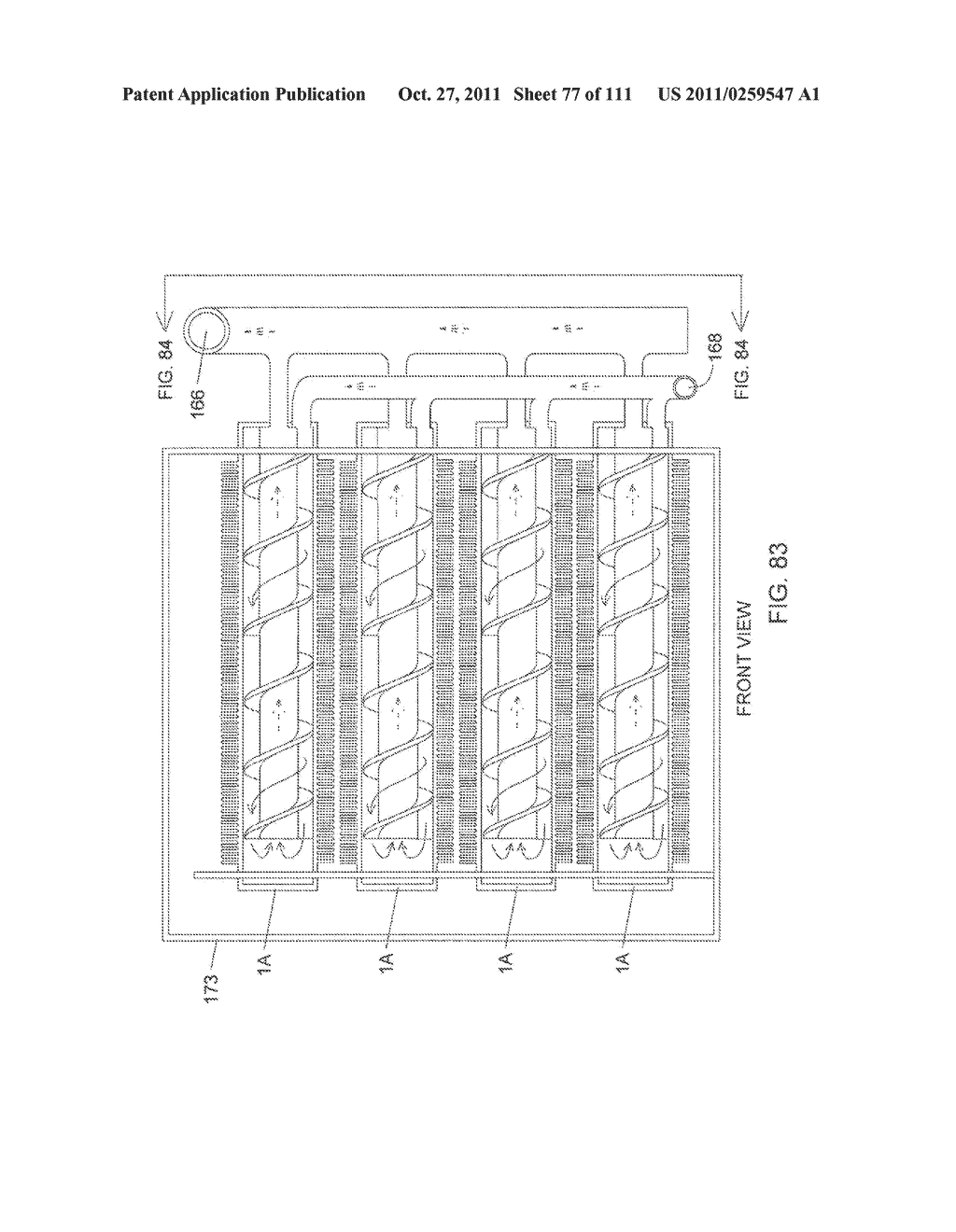 BUILDING STRUCTURES EMPLOYING COAXIAL-FLOW HEAT TRANSFER STRUCTURES FOR     THERMAL REGULATION - diagram, schematic, and image 78