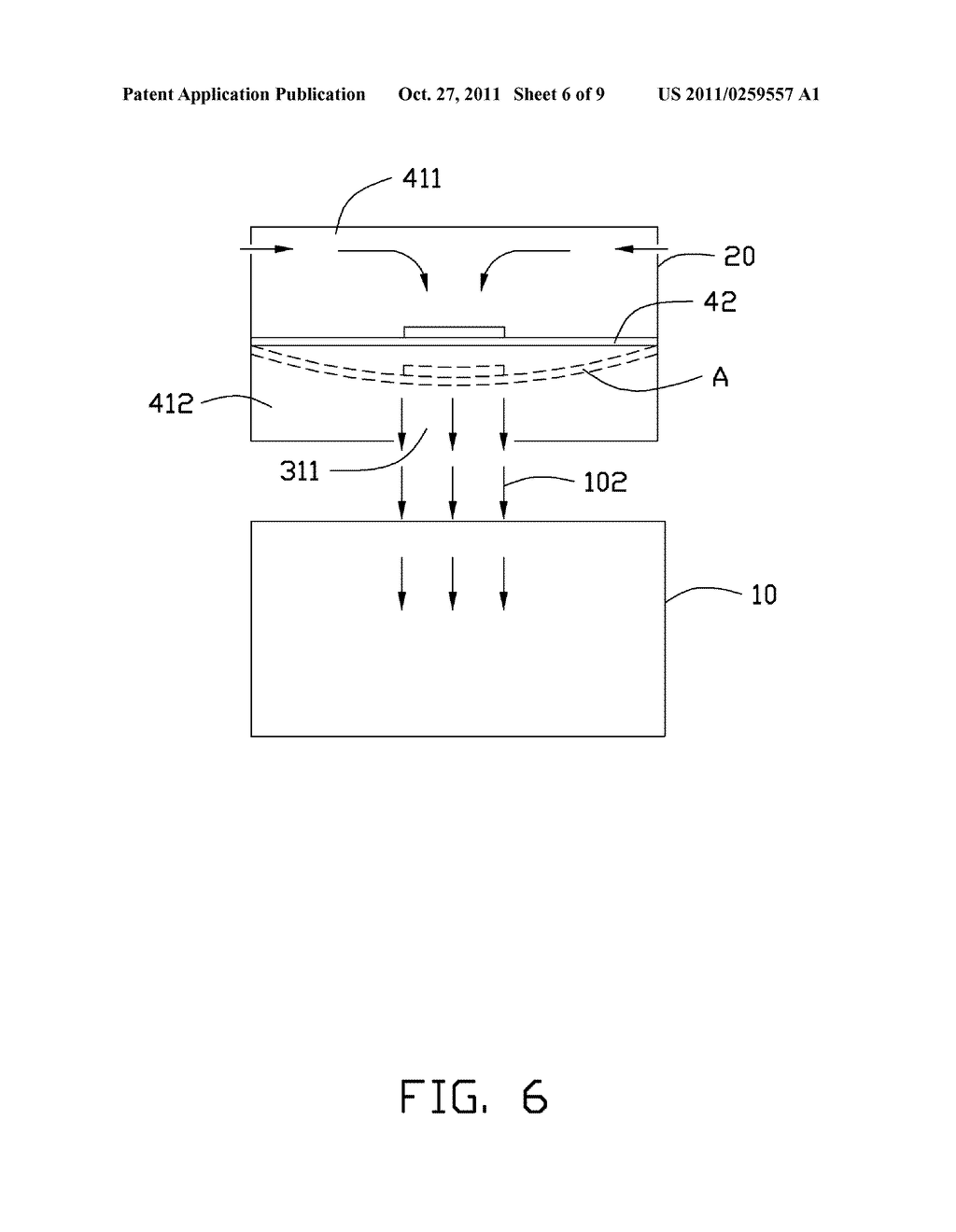 HEAT DISSIPATION APPARATUS INCORPORATING AIRFLOW GENERATOR - diagram, schematic, and image 07