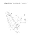 Maintenance Device, and Method for Introducing a Maintenance Tool into an     Elongate Hollow Member diagram and image