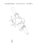 Maintenance Device, and Method for Introducing a Maintenance Tool into an     Elongate Hollow Member diagram and image