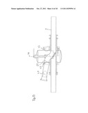 Maintenance Device, and Method for Introducing a Maintenance Tool into an     Elongate Hollow Member diagram and image