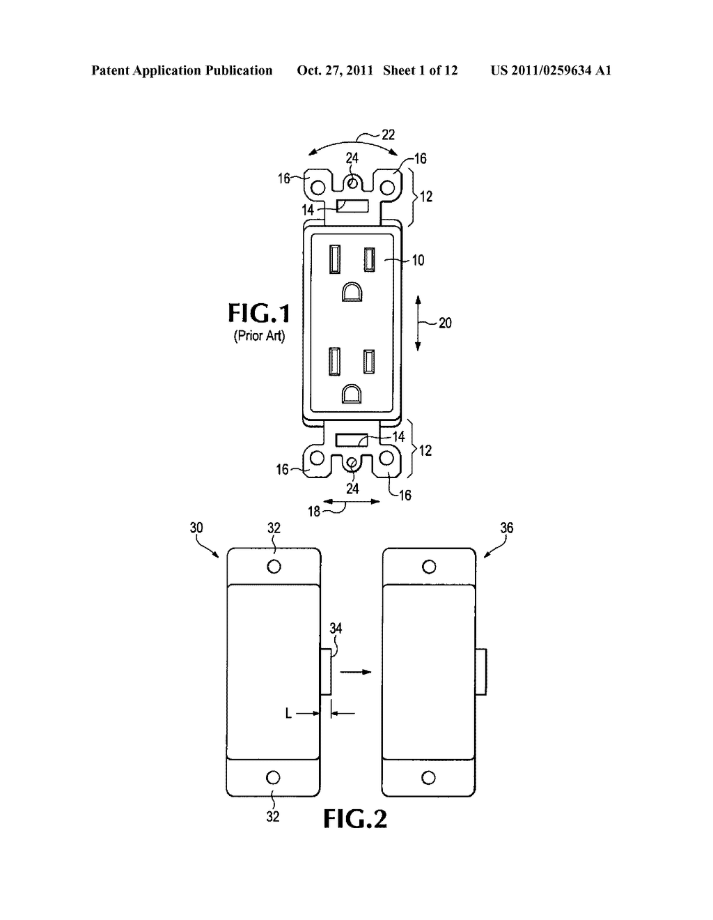 ELECTRICAL DEVICE MOUNTING ADAPTER - diagram, schematic, and image 02