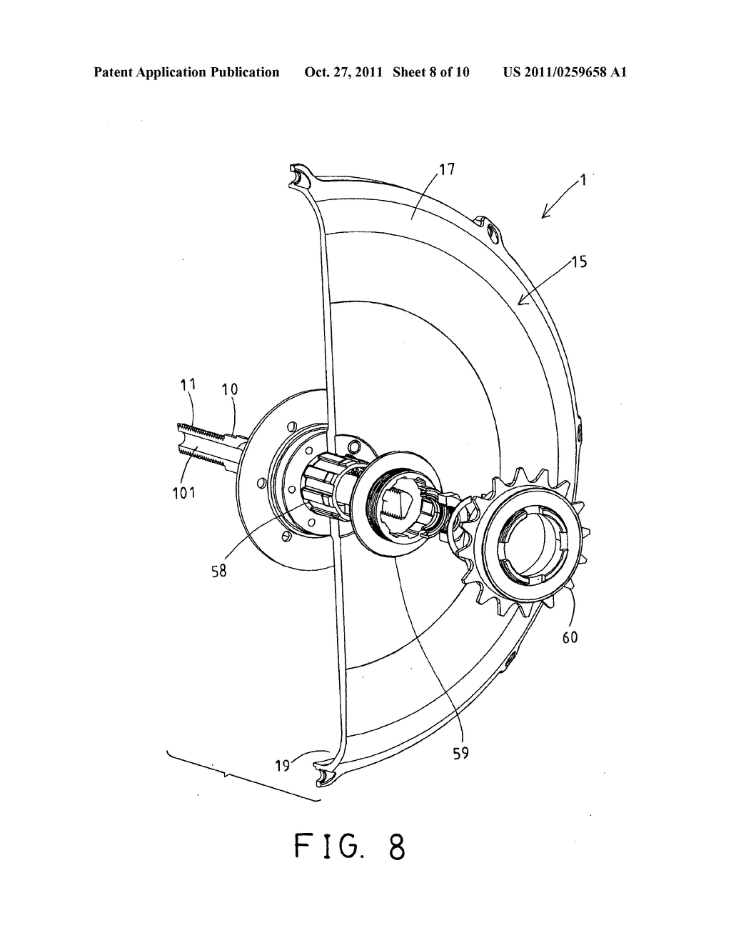 Power output device for wheeled vehicle - diagram, schematic, and image 09